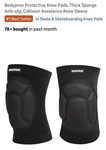 Body Prox Protective Knee Pads Black Size Small/medium Breathable Thick Foam New. Fixed Price $11.00.