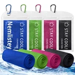 Nemlistey 4 Pack Cooling Towels, Soft Breathable Towels For Neck And .... Fixed Price $14.02.
