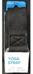 Evolve Yoga Strap Black 6 Feet Machine Washable 100% Polyester Durable D-ring. Fixed Price $7.50.