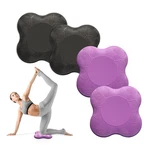 Mbkhfll 4pcs Yoga Knee Pads Black Purple Anti-slip Support Exercise Pilates. Fixed Price $24.10.