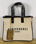Santa Barbara Design Studio Canvas Mini Tote Bag Arrivederci Roma Nwt!. Fixed Price $14.99.