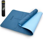 Robust Non-slip Yoga Mat With Strap, 1/4" Thick Tpe 72*24*0.25 Inch, Blue. Fixed Price $42.29.