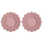 2pc, Premium 12" Silicone Placemat For Kitchen Dining Table, Heat-resistant Mat. Fixed Price $32.99.