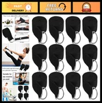 12 Pack 6 Ft Yoga Straps With Adjustable D-ring Buckles For Stretching & Flexibi. Fixed Price $30.99.
