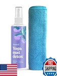 Asutra Yoga Mat Cleaner Spray - Peaceful Lavender, 4 Fl Oz No Slippery Residue. Fixed Price $22.48.