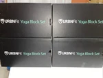 Urbnfit Yoga Blocks 2 Pack - Sturdy Foam Block Set With Strap For Purple. Fixed Price $11.00.