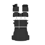 Auxko All Weather Floor Mats Cargo Mat With Backrest For 2026 Toyota Rav4.... Fixed Price $163.93.