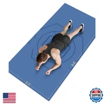 Nuveti Large Exercise Mat (6'x3') Extra Wide Workout Non-slip Non-toxic Yoga. Fixed Price $72.45.