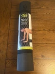 Athletic Works High-density Yoga Mat, 5mm, Black With Carry Strap. Fixed Price $14.99.