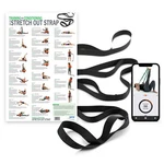 Optp Original Stretch Out Strap Xl With Stretching Exercise Poster. Fixed Price $17.95.