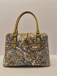 Giani Bernini Saffiano Multi Paisley Tote Women's Bag Purse New Without Tag. Fixed Price $39.95.