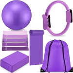 10 Pcs Pilates Ring Blocks Set For Women Home Yoga Equipment Accessories Pila.... Fixed Price $40.65.