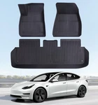 Wekar Floor Mats Fits For Tesla 3 Pcs Model 2018-2023, Black. Fixed Price $126.89.
