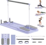 Women Foldable Flo Pilates Reformer Workout Board Home Core Trainer. Fixed Price $54.00.