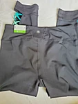 Gaiam Workout/yoga Capri Sz M-stay Put Waist-higher Back-strappy Cutout On Leg. Fixed Price $17.99.