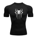 Men Compression Shirt Gym Fitness Quick Dry Super Hero Running Sports T-shirt. Fixed Price $19.51.