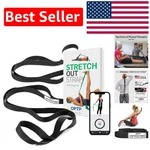 7'5" Long Stretch Out Strap - Ideal Therapy & Yoga With Exercise Guide. Fixed Price $33.99.