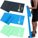 A Azurelife Resistance Bands,professional Long Non-latex Elastic Stretch Bands,e. Fixed Price $12.99.