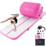 Vevor 2 Pcs Air Track Set Inflatable Tumbling Gymnastics Gym Mat With Pump. Fixed Price $136.99.