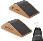 2 Pack Squat Wedge Blocks Heel Elevated Non Slip Slant Board For Calf Raises. Fixed Price $29.99.