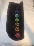 Gaiam Chakra Embroidered Yoga Mat Bag Cinch Close 24". Fixed Price $23.95.