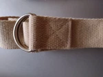 Gaiam Yoga Strap 6' X 1.5" Cotton, Natural, Deepen Stretches. Fixed Price $9.99.