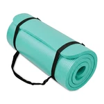 Balancefrom Yoga Mat, 1-inch Extra Thick Exercise Pilates Workout Aqua Blue. Fixed Price $49.99.