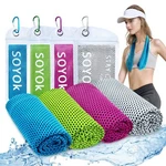 4 Packs Cooling Towels 40" X 12" Microfiber For Neck And Face .... Fixed Price $16.45.