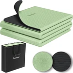 Readaeer Foldable Yoga Mat For Travel Folding 72" L X 24" W 0.24" H, Green. Fixed Price $33.99.