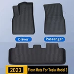 All Weather Tpe Car Floor Mats Liners Auto Foot Pads For Tesla Model 3 2023. Fixed Price $79.99.