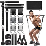 Kit De Barra Pilates Con Bandas Resistencia Para Piernas Y Cintura. Fixed Price $55.71.