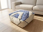 Beni Ourain Pouf Ottoman Handmade Moroccan Wool Floor Cushion Boho Meditation. Fixed Price $199.20.