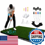 Amazique 54 Premium Golf Hitting Mat 40mm Cushioned Turf For Joint-friendly. Fixed Price $186.72.