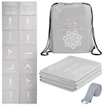 Foldable Yoga Mat, Non-slip 5mm Thick Exercise Mat For Home Gym Travel, Wmn. Fixed Price $46.56.
