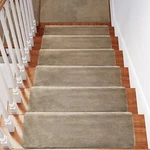 Pure Era Bullnose Plush Soft Carpet Stair Treads 14pc Set Non-slip Self Adhesive. Fixed Price $36.99.