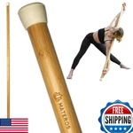 Materos 5ft Bamboo Yoga Stick - Mobility & Stretching Dowel Physical Therapy. Fixed Price $62.26.