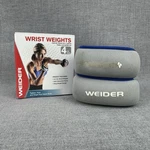 Weider Wrist Weights 4 Pound Gray Blue Fitness Exercise Training 2 Lb Each. Fixed Price $16.99.
