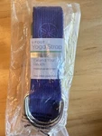 New Gaiam Purple Yoga Strap 6ft 100% Polyester Stretch Full Body Workout Reach. Fixed Price $9.98.