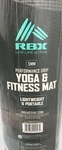 New Rbx 5mm Performance Grip Yoga Mat For Fitness & Exercise - 68 X 24 Inches. Fixed Price $19.99.