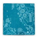 Zaveur Large Square Meditation Mat 24x24 Inch Padded Yoga Cushion Teal Blue. Fixed Price $40.50.