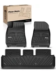 Yhtauto For Tesla Model 3 2023 2022 2021 Floor Mats, All Weather Tpe Car Mats.... Fixed Price $163.27.