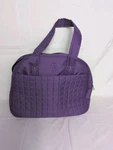 Gaiam Metro Gym Yoga/travel Bag Purple 12x14x6.5 Multi Pockets. Fixed Price $14.99.