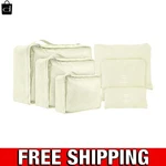 Ultralight Compression Packing Cubes Travel For Suitcases, Compressible Mesh Pac. Fixed Price $15.52.