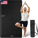 Mrzzata Extra Long Wide Thick Yoga Mat For Tall Men Women 84 X 32 7mm. Fixed Price $69.16.