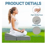Royalay Adjustable Meditation Pillows For Sitting On The Floor 16.5" X 25.5". Fixed Price $79.95.