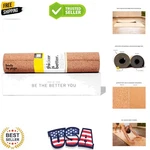 80" X 26" Cork Yoga Mat - Non-slip, Extra Thick Support For. Fixed Price $186.99.