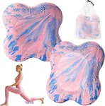 2 Pack Yoga Knee Pads Mat Set - Extra Thick Foam Kneeling Pad Cushion For Knees,. Fixed Price $25.89.