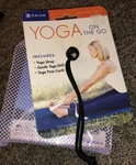 New Gaiam Yoga On The Go Dvd Includes Gentle Strap & Pose Cards. Fixed Price $20.50.