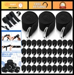 Adjustable Yoga Strap 6ft - Non-elastic Stretching Belt With D-ring For Pilates. Fixed Price $51.99.