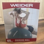 Weider Fitness Exercise Ball 65cm W/ Air Pump Yoga Pilates Pregnancy Stretching. Fixed Price $12.00.